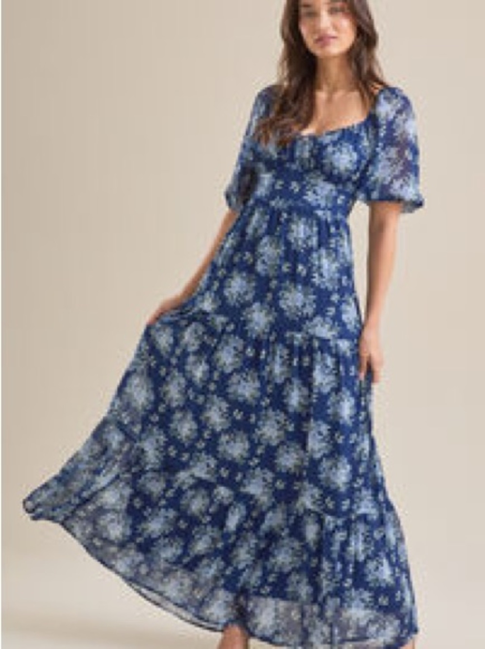 Altar’d State Kaeli Floral Dress Size XL